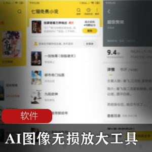 强大的修图工具软件（AI图像无损放大工具）正式版